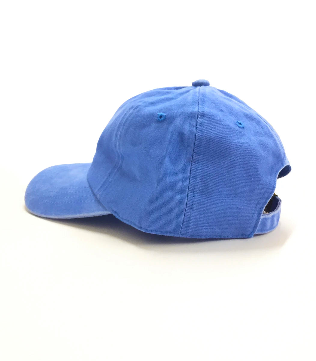 Blue dad hat cheap
